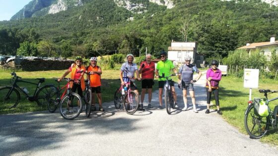 Settima biciclettata 8 luglio 2023 Lago di Cavazzo