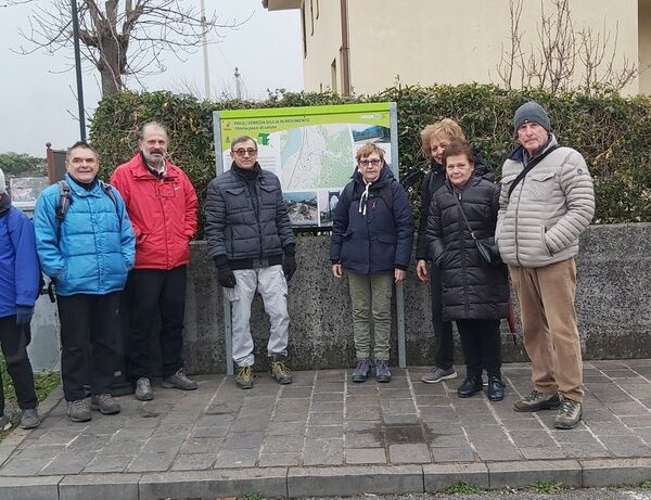 Seconda camminata 7 febbraio 2024 Venzone