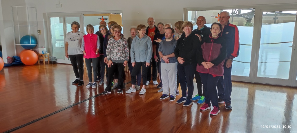 Fine corso ginnastica dolce 19 aprile 2024